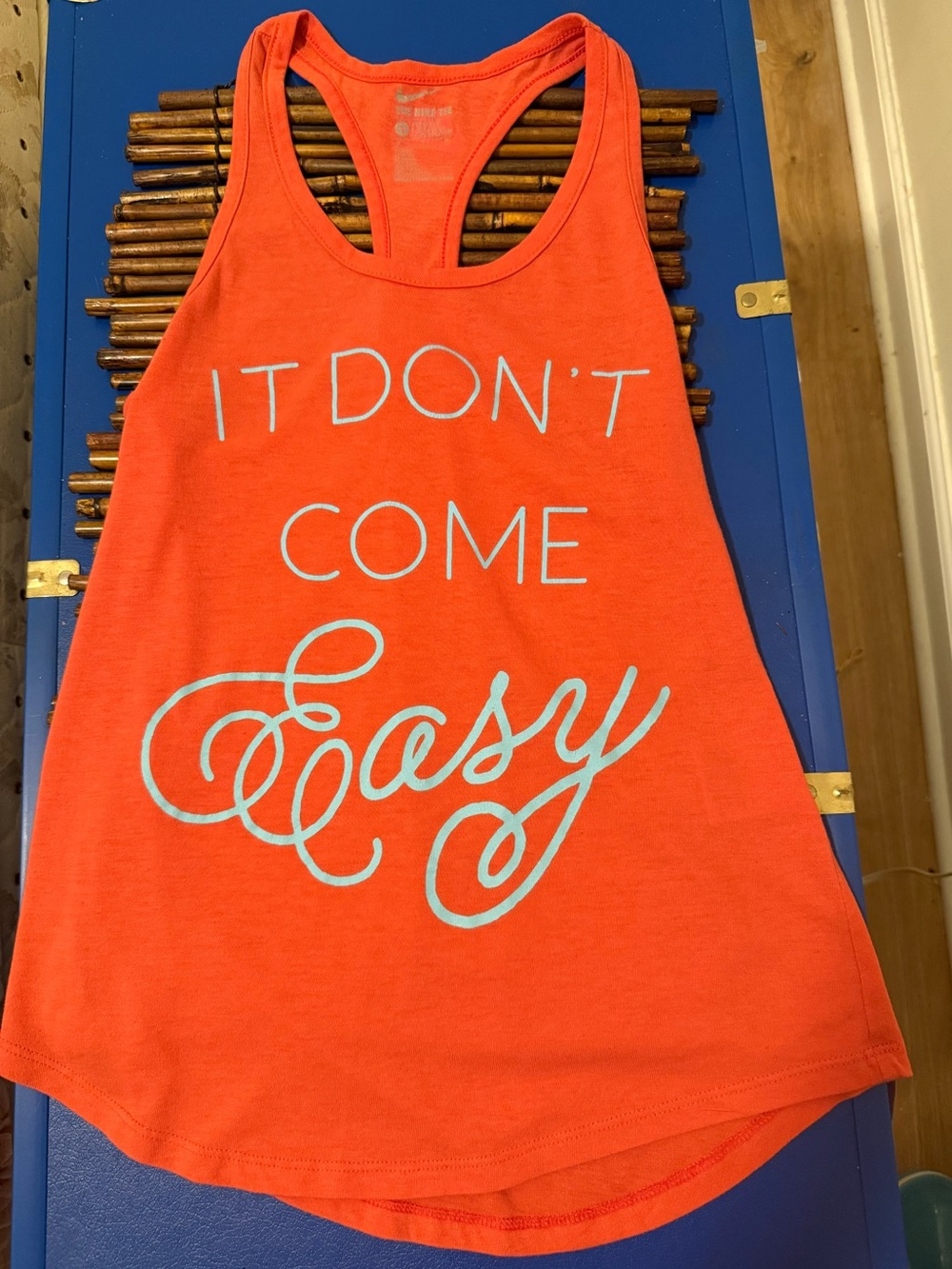 Nike Orange Racerback Tank